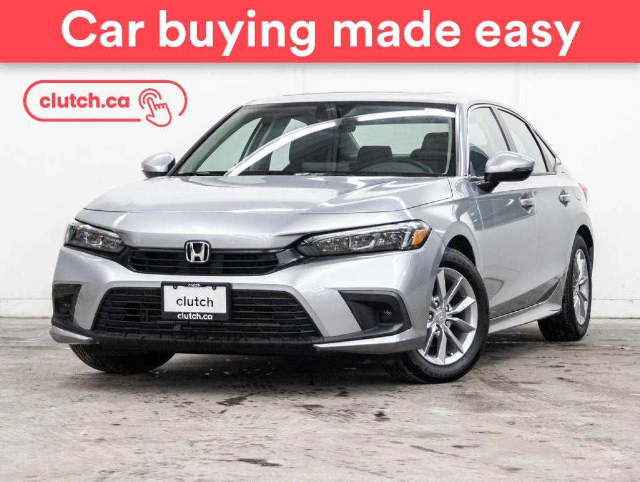 Used 2024 Honda Civic EX w/ Apple CarPlay & Android Auto, Heated Steering Wheel, Heated Front Seats for sale in Toronto, ON