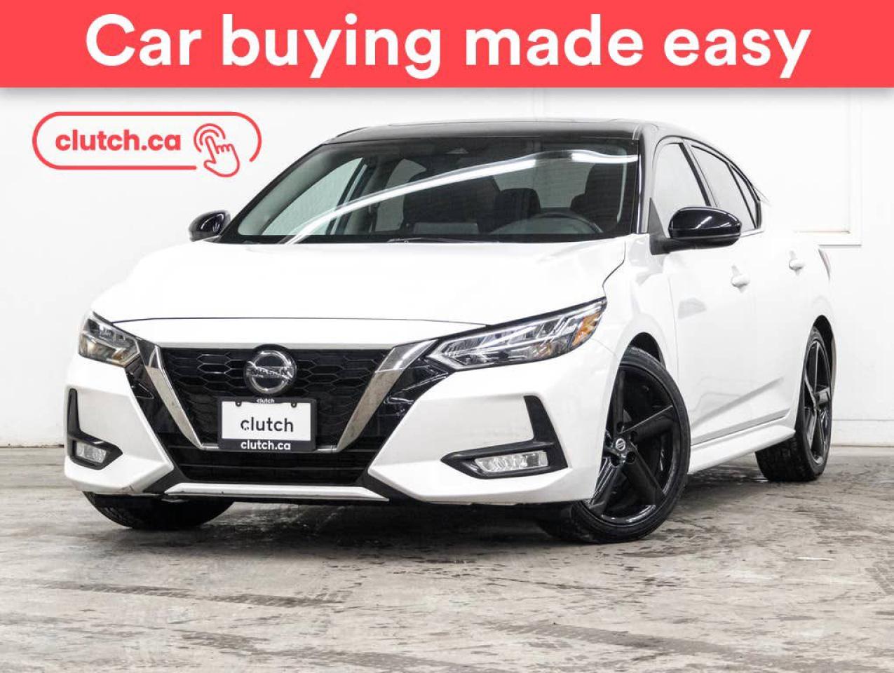 Used 2021 Nissan Sentra SR w/ Apple CarPlay & Android Auto, Dual Zone A/C, Power Sunroof for sale in Toronto, ON