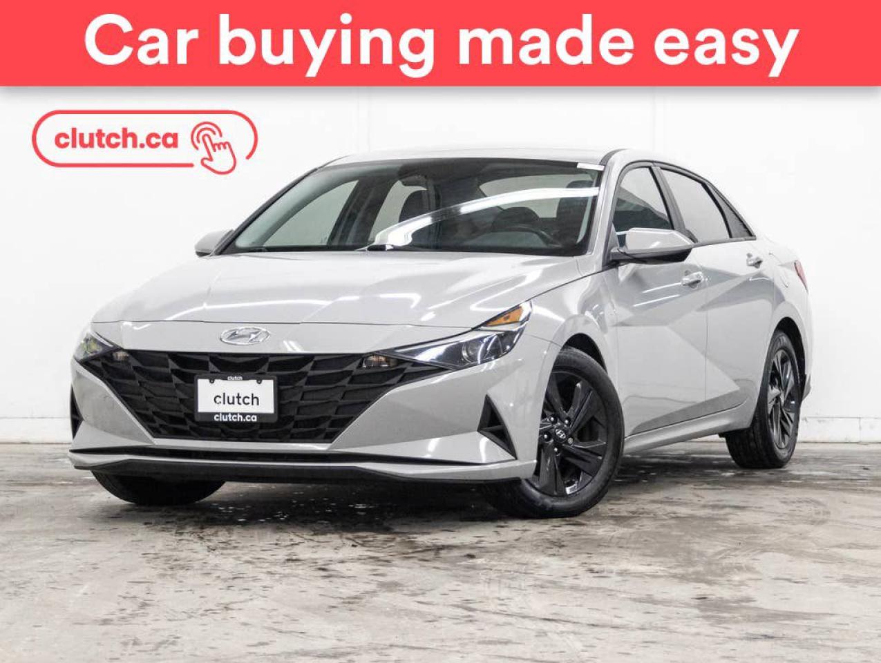 Used 2021 Hyundai Elantra Preferred w/ Apple CarPlay & Android Auto, A/C, Rearview Cam for sale in Toronto, ON