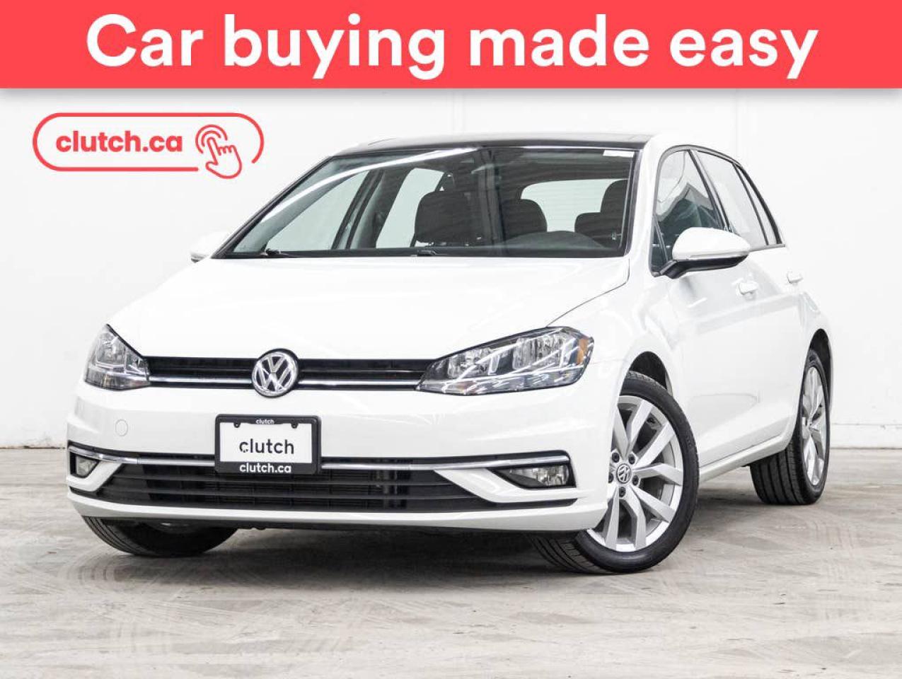 Used 2021 Volkswagen Golf Highline w/ Apple CarPlay & Android Auto, Dual Zone A/C, Power Sunroof for sale in Toronto, ON