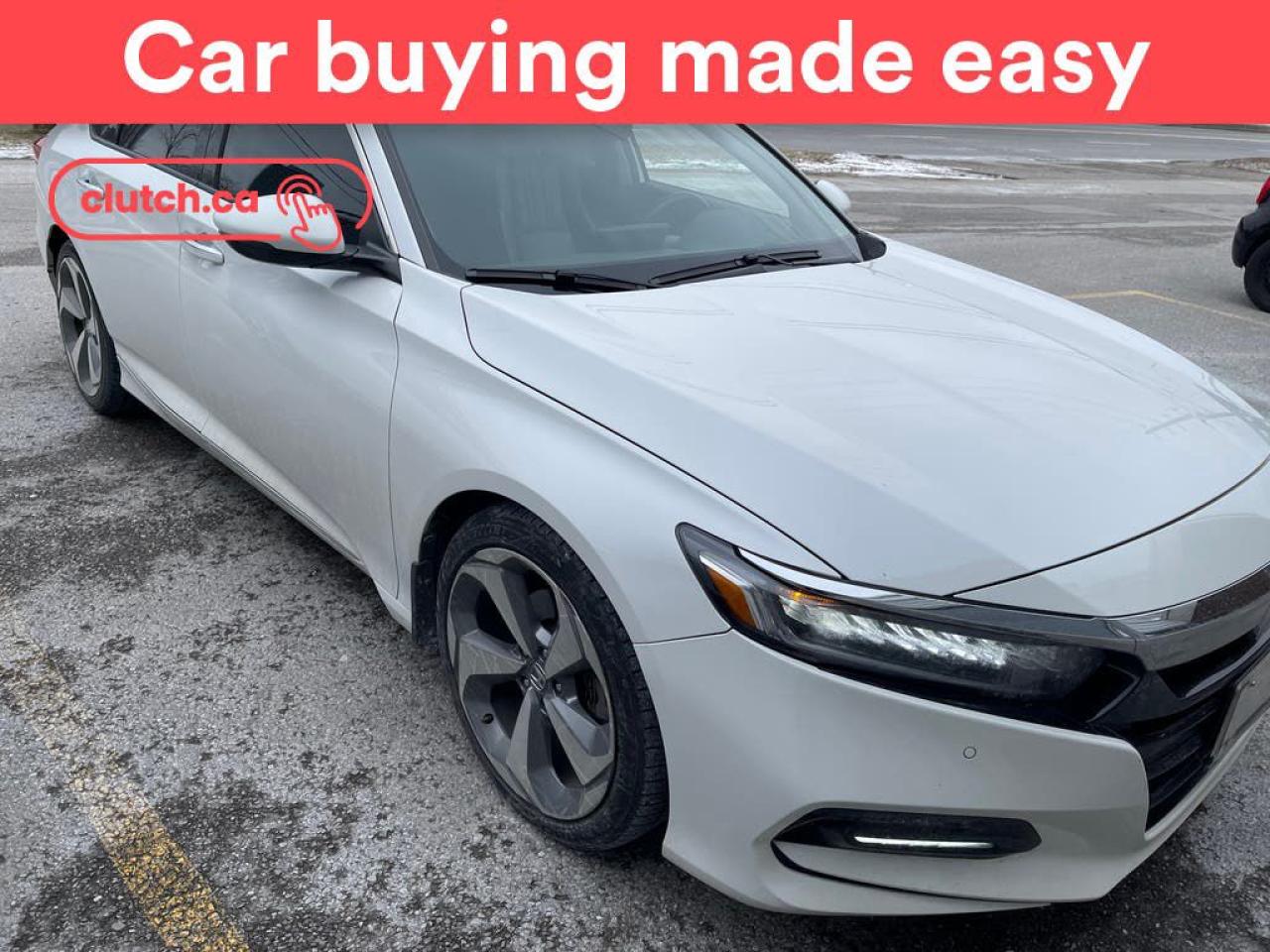 Used 2018 Honda Accord Touring 2.0T w/ Apple CarPlay & Android Auto, Dual Zone A/C, Power Sunroof for sale in Toronto, ON