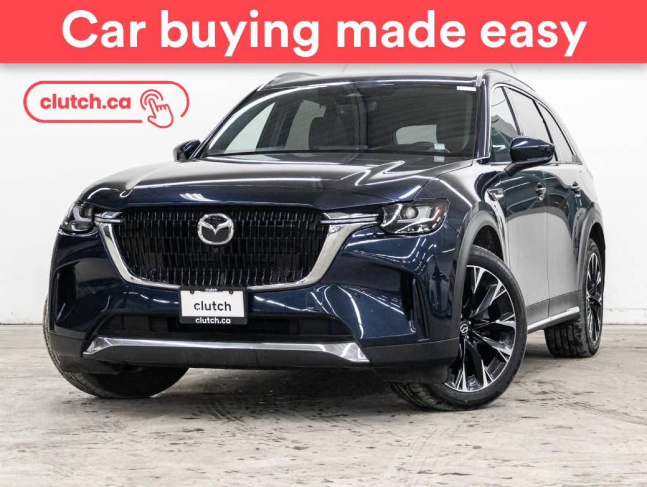 Used 2024 Mazda CX-90 PHEV GT AWD w/ Apple CarPlay & Android Auto, Tri Zone A/C, Panoramic Sunroof for sale in Toronto, ON