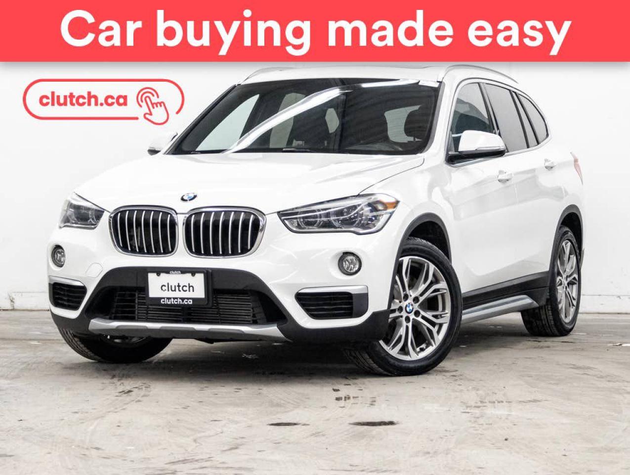 Used 2018 BMW X1 xDrive28i AWD w/ Heated Steering Wheel, Heated Front Seats, Rearview Camera for sale in Toronto, ON