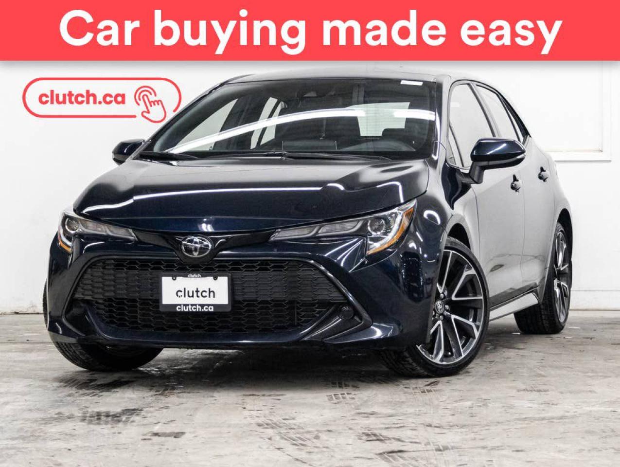 Used 2021 Toyota Corolla Hatchback SE w/ Apple CarPlay & Android Auto, A/C, Rearview Cam for sale in Toronto, ON