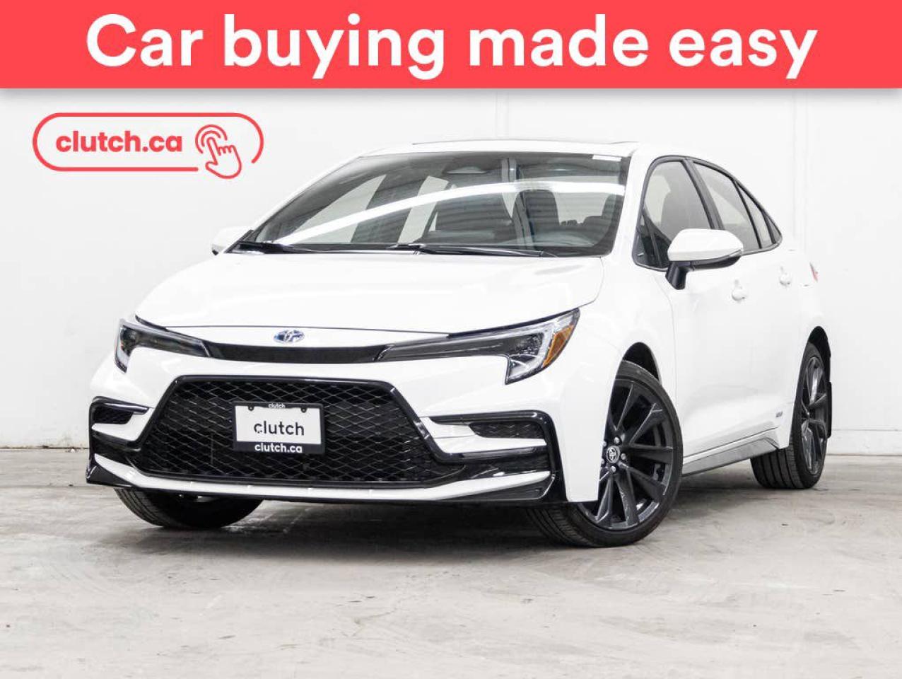 Used 2024 Toyota Corolla SE Hybrid AWD w/ Apple CarPlay & Android Auto, Heated Steering Wheel, Heated Front Seats for sale in Toronto, ON