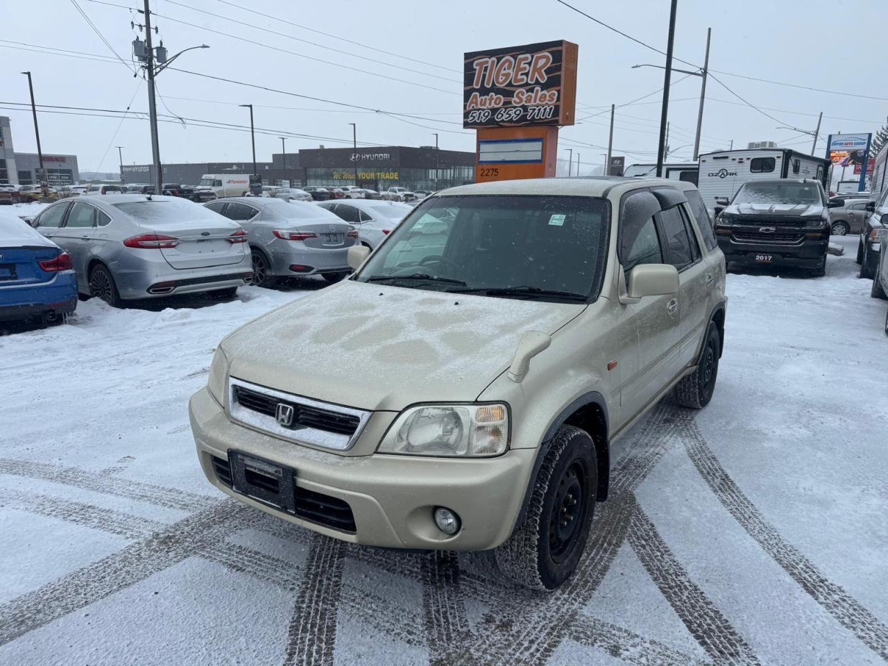 1999 Honda CR-V RIGHT HAND DRIVE, 4X4, RHD, RUNS GREAT, AS IS