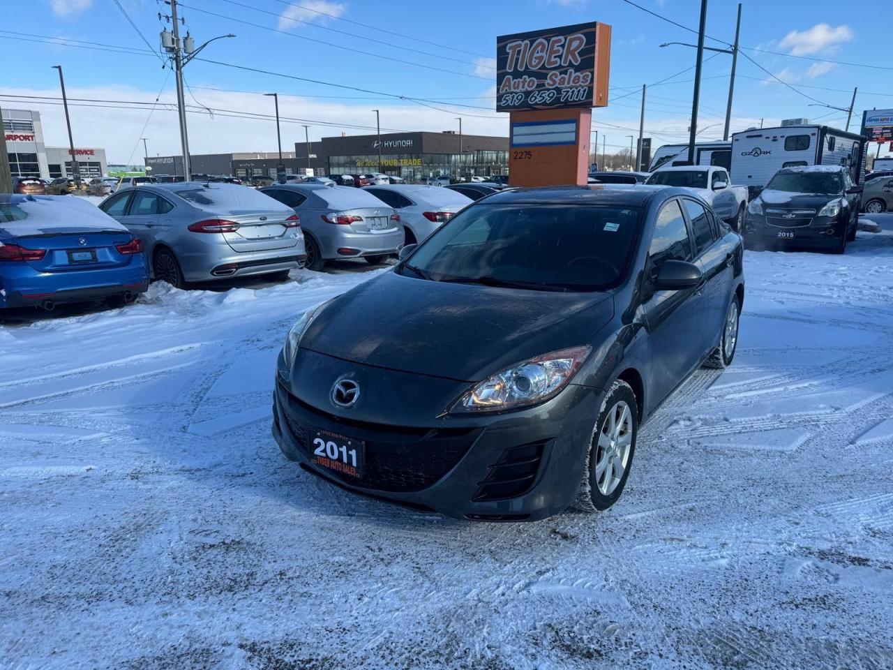 Used 2011 Mazda MAZDA3 2.5, ALLOYS, AUTO, 4 CYL, GREAT SHAPE, CERTIFIED for sale in London, ON