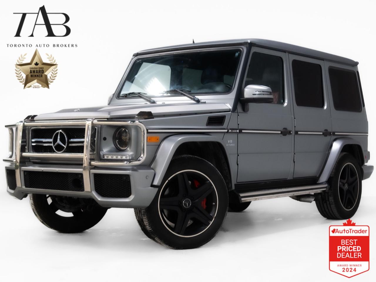 Used 2016 Mercedes-Benz G-Class G 63 | AMG | DIAMOND STITCHING | BRUSH GUARD for sale in Vaughan, ON