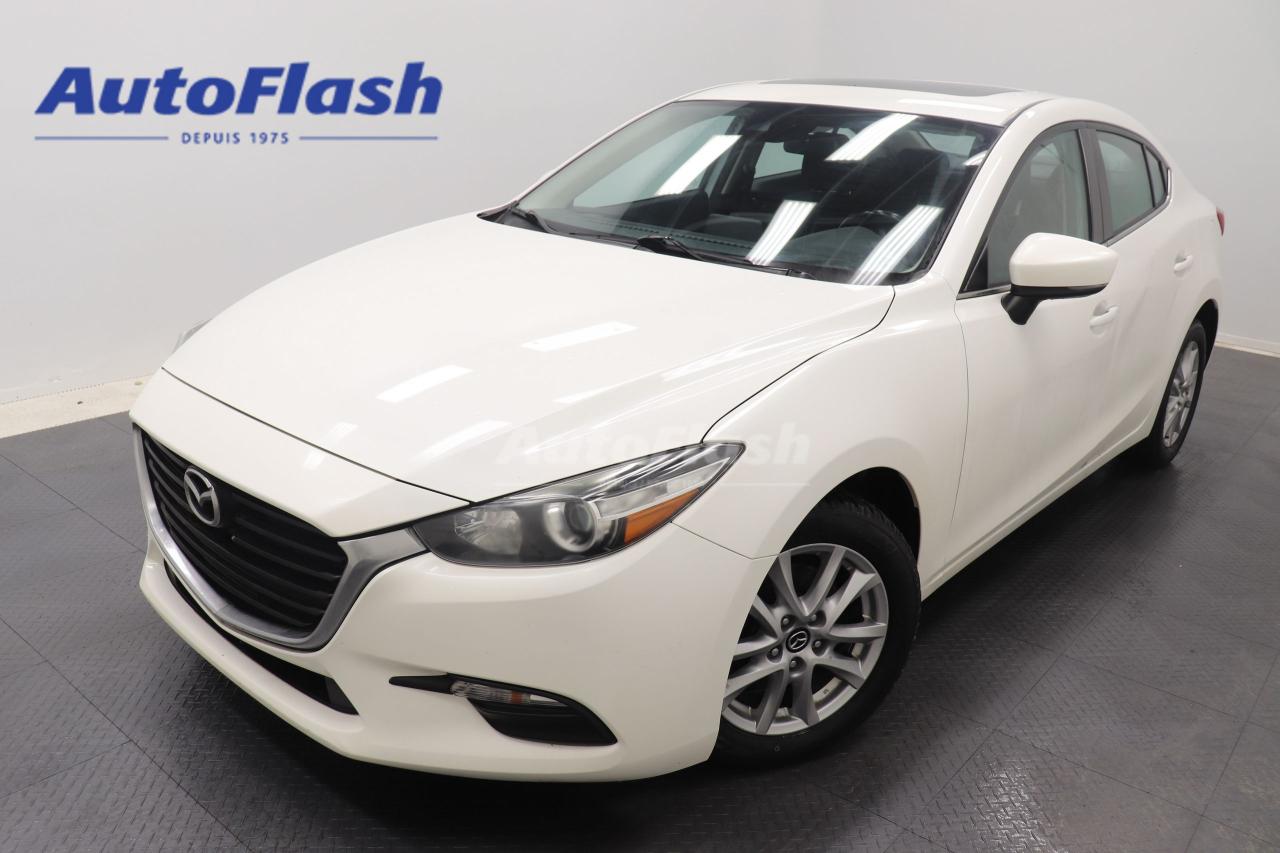 Used 2017 Mazda MAZDA3 GS, TOIT-OUVRANT, CAMERA, BLUETOOTH, CRUISE for sale in Saint-Hubert, QC