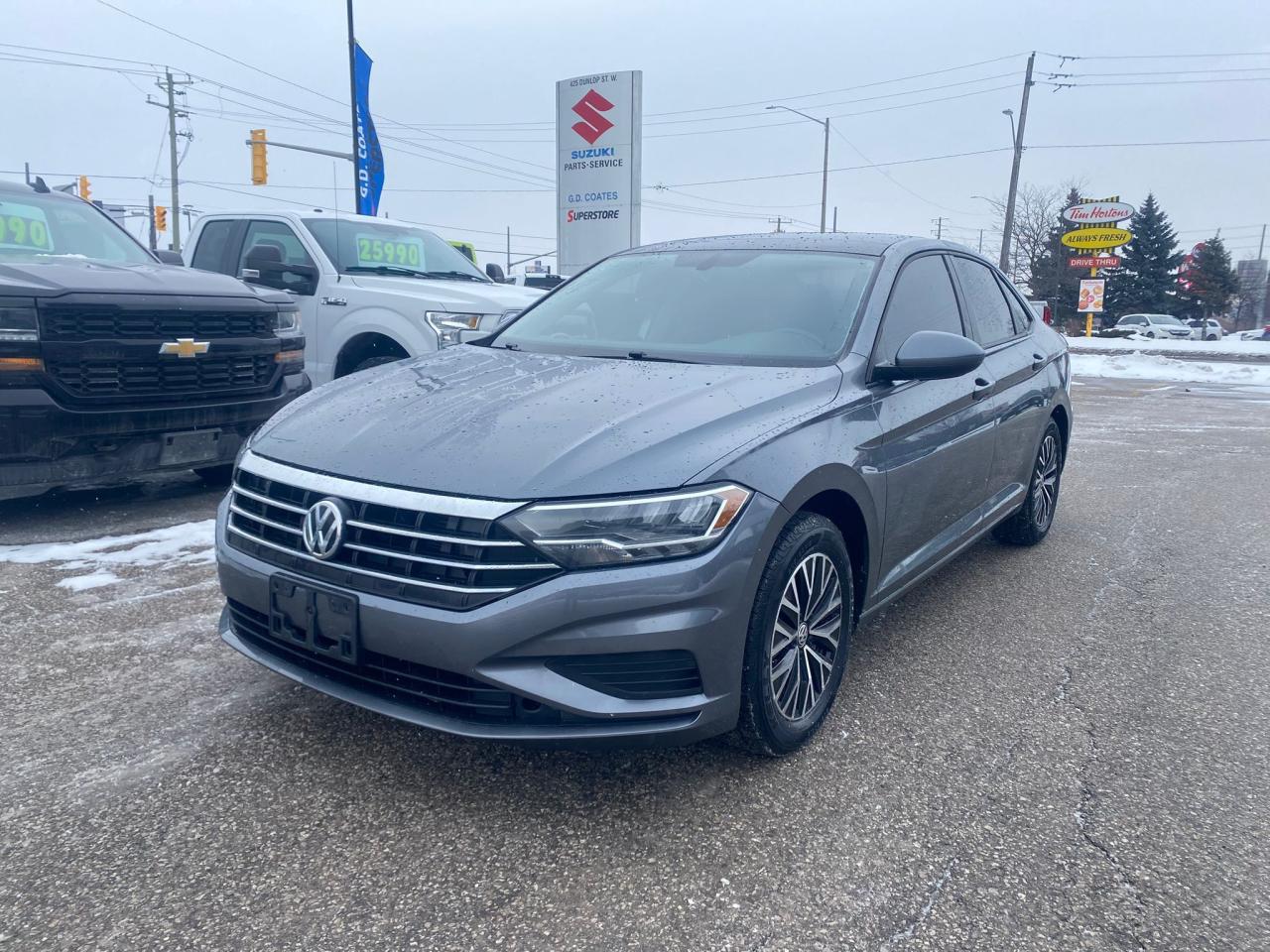 Used 2019 Volkswagen Jetta Highline ~Heated Leather ~Camera ~Power Moonroof for sale in Barrie, ON