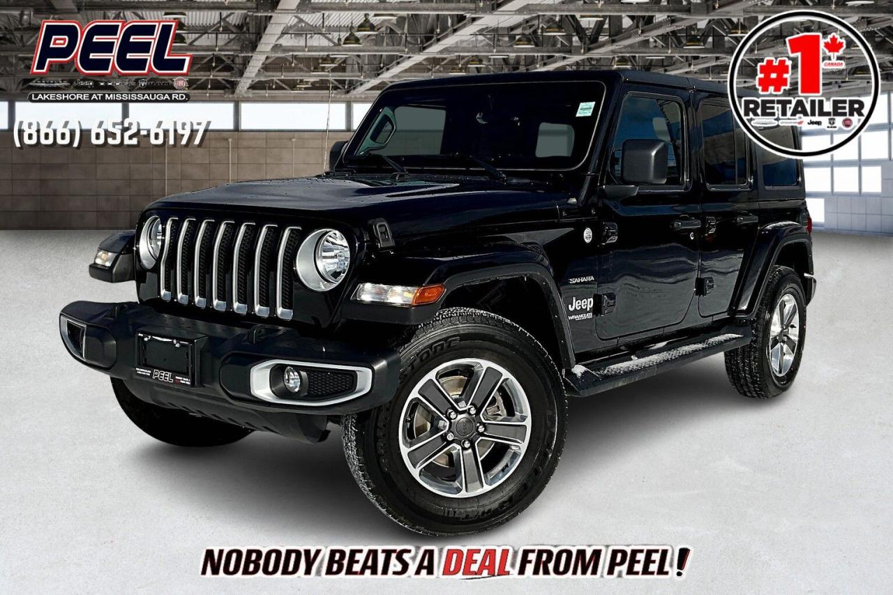 Used 2021 Jeep Wrangler Sahara | Leather | HardTop | CarPlay | 4X4 for sale in Mississauga, ON