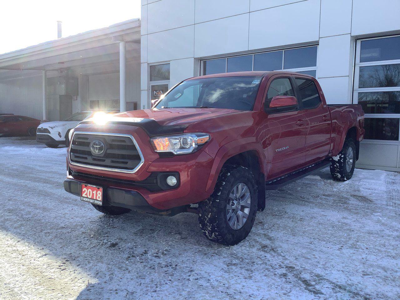 Used 2018 Toyota Tacoma RED for sale in North Bay, ON