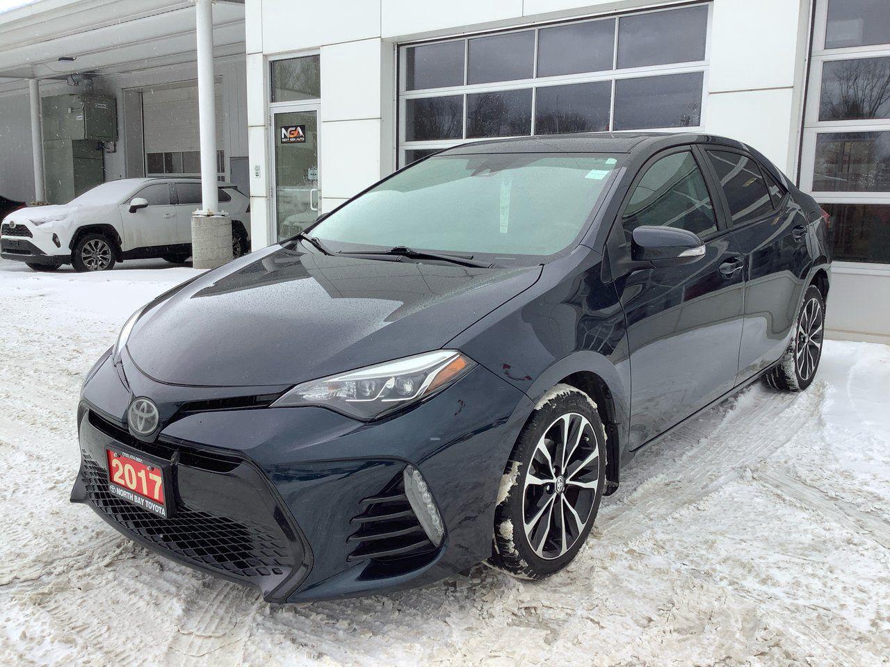 Used 2017 Toyota Corolla SE for sale in North Bay, ON