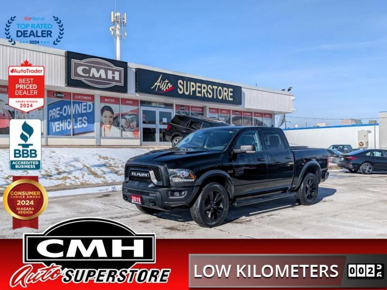 Used 2019 RAM 1500 Classic Warlock  **VERY LOW MILEAGE** for sale in St. Catharines, ON