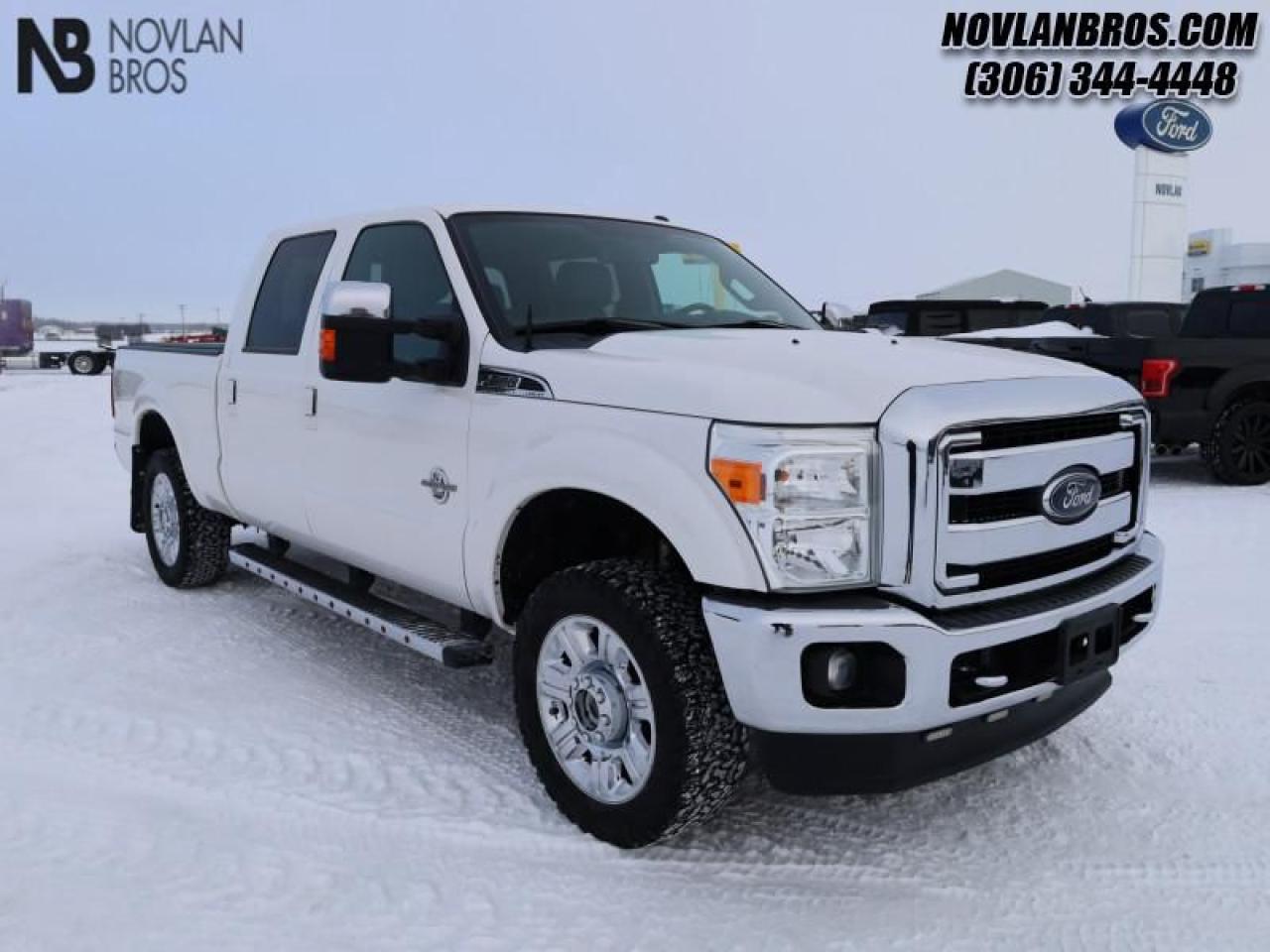 Used 2014 Ford F-250 Super Duty Lariat  - Navigation for sale in Paradise Hill, SK