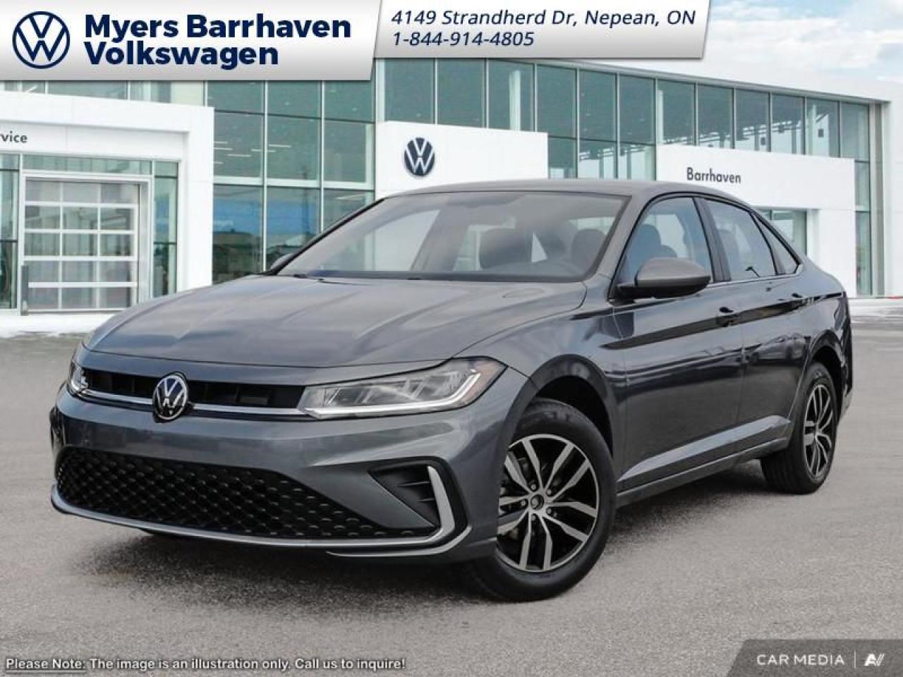 New 2025 Volkswagen Jetta Comfortline  -  Remote Start for sale in Nepean, ON