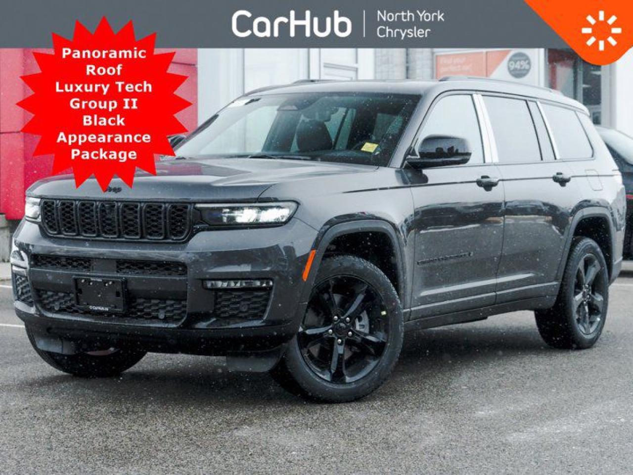 New 2025 Jeep Grand Cherokee L Limited Pano Roof Luxury Tech Group II Black Appearance Package for sale in Thornhill, ON