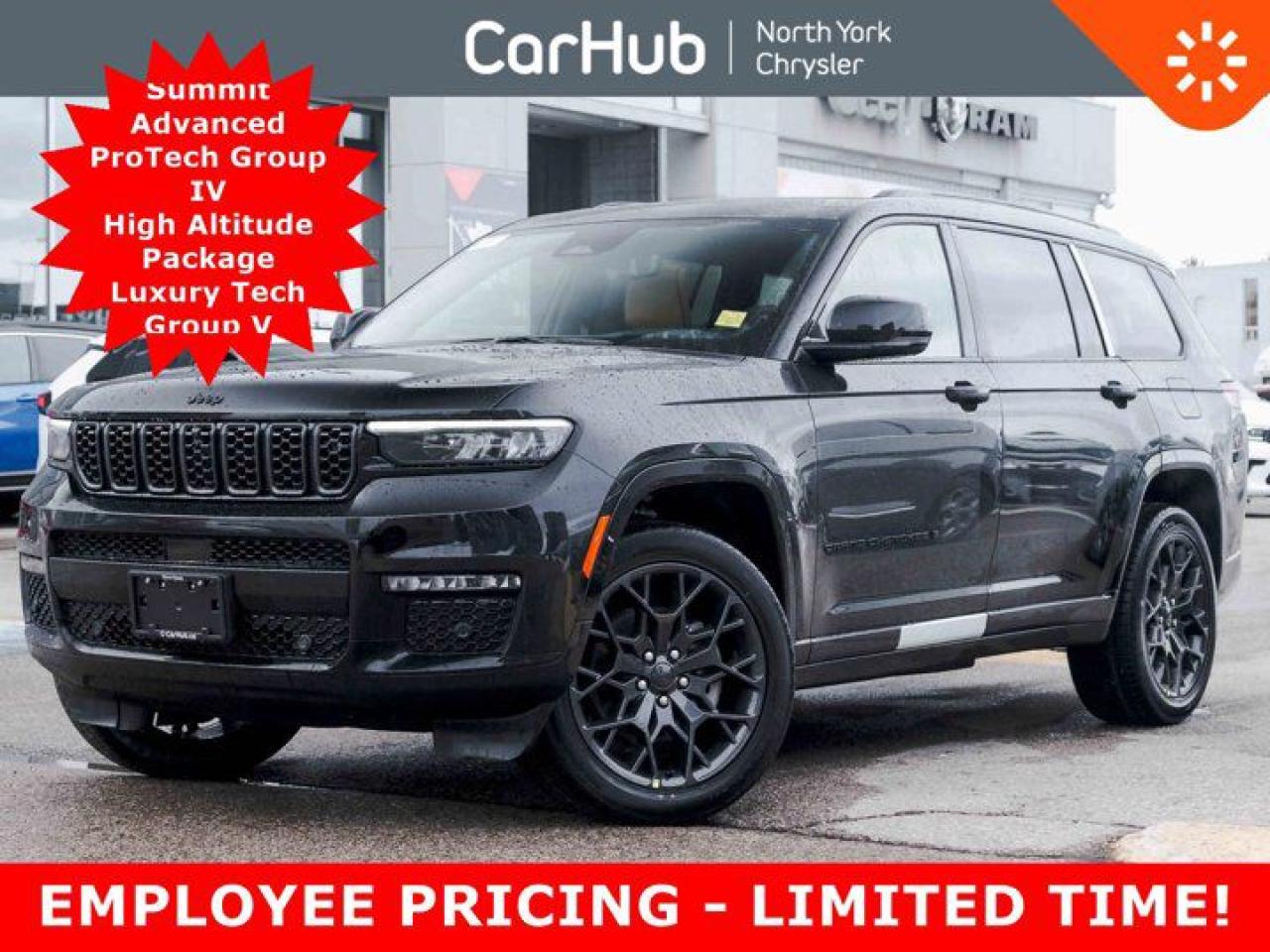 New 2025 Jeep Grand Cherokee L Summit Advanced ProTech Group IV High Altitude Package for sale in Thornhill, ON