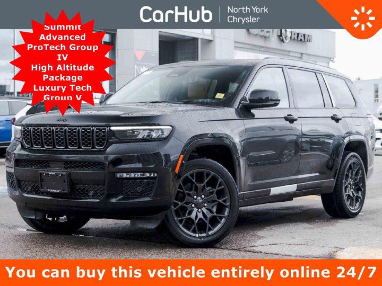 New 2025 Jeep Grand Cherokee L Summit Advanced ProTech Group IV High Altitude Package for sale in Thornhill, ON