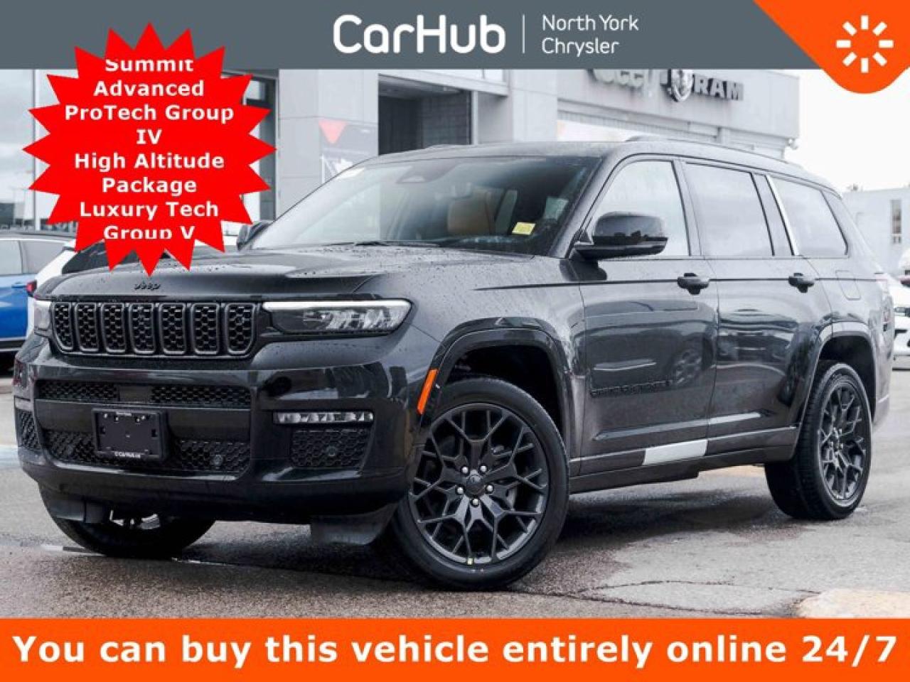 New 2025 Jeep Grand Cherokee L Summit Advanced ProTech Group IV High Altitude Package for sale in Thornhill, ON