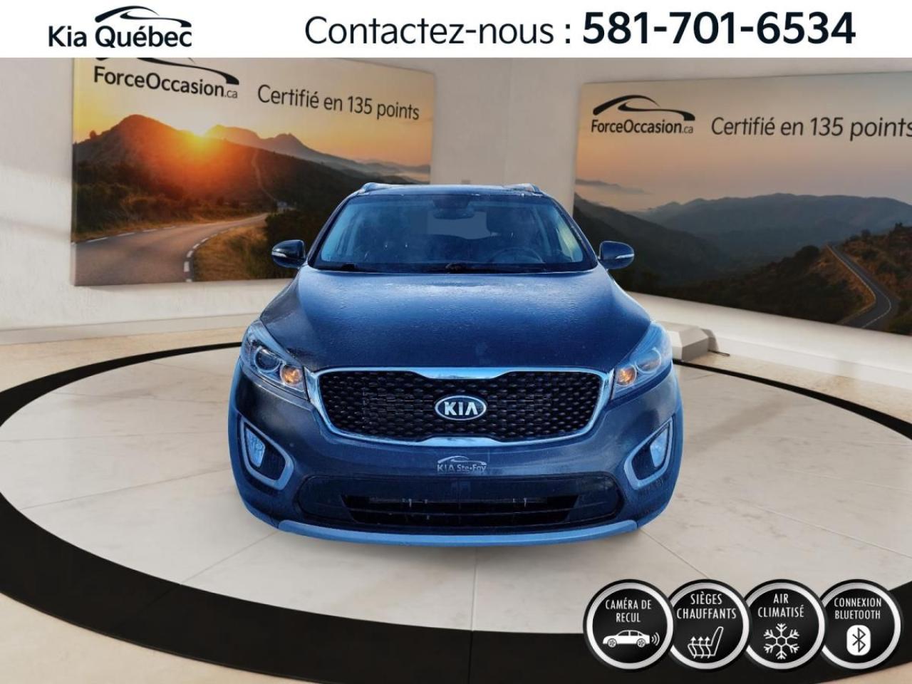 Used 2017 Kia Sorento EX V6 *CUIR *TOIT *CARPLAY *A/C *BIZONE *CAMÉRA for sale in Québec, QC