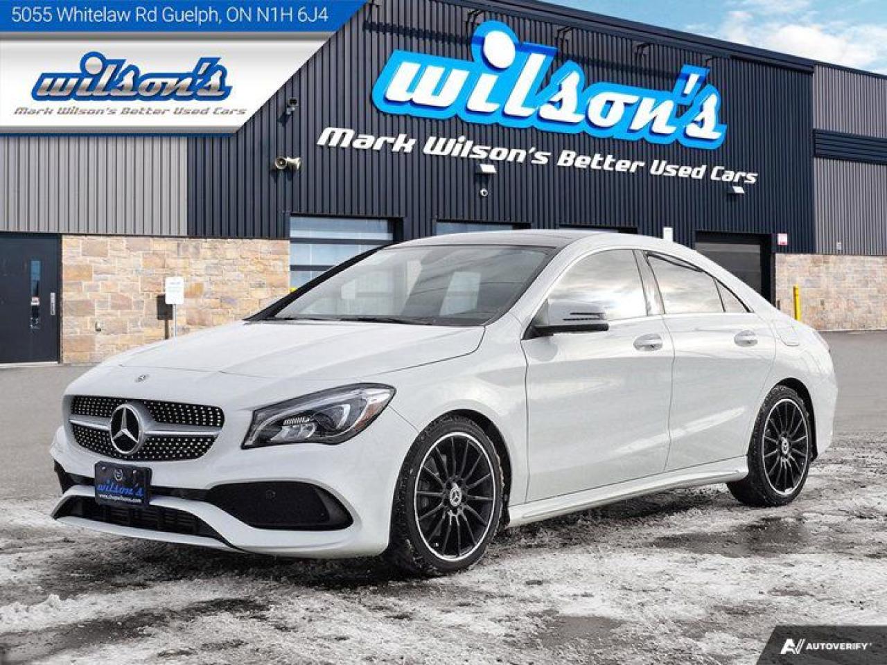 Used 2018 Mercedes-Benz CLA-Class CLA 250  4 Matic | Leather | Sunroof | Heated Seats | Bluetooth | Cruise Control | Alloy Wheels for sale in Guelph, ON