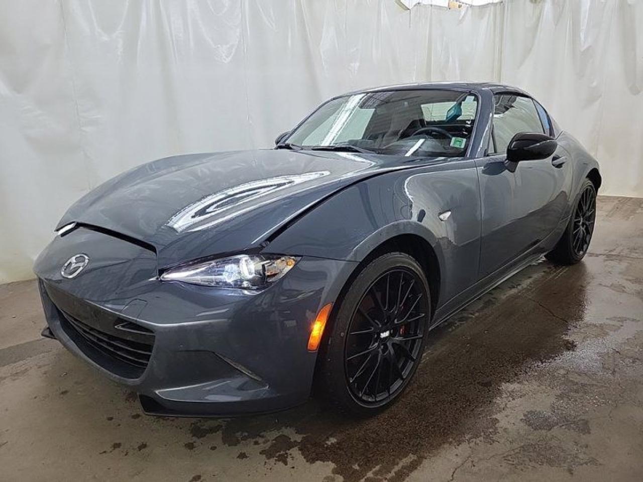 Used 2021 Mazda Miata MX-5 RF GT | Grand Sport Pkg | Retractable Hardtop | 6-Speed Manual | Red Leather | BBS Wheels | Brembo for sale in Guelph, ON