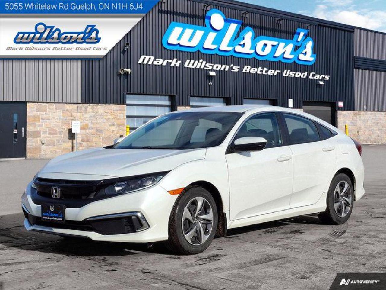 Used 2020 Honda Civic Sedan LX Adaptive Cruise | Heated Seats | Apple CarPlay | Android Auto | Rear Camera & More ! for sale in Guelph, ON