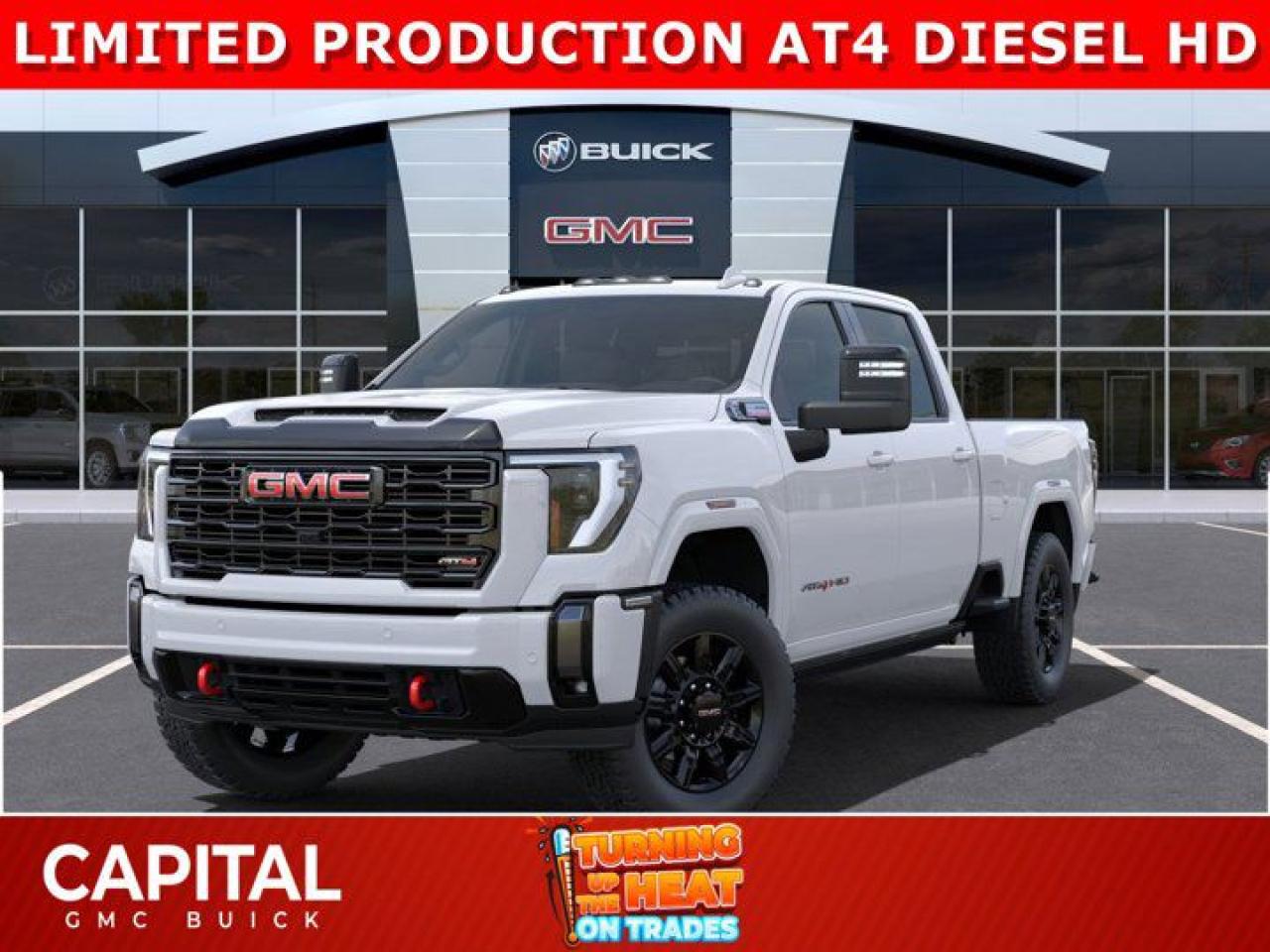 New 2025 GMC Sierra 3500 HD Crew Cab AT4 for sale in Edmonton, AB