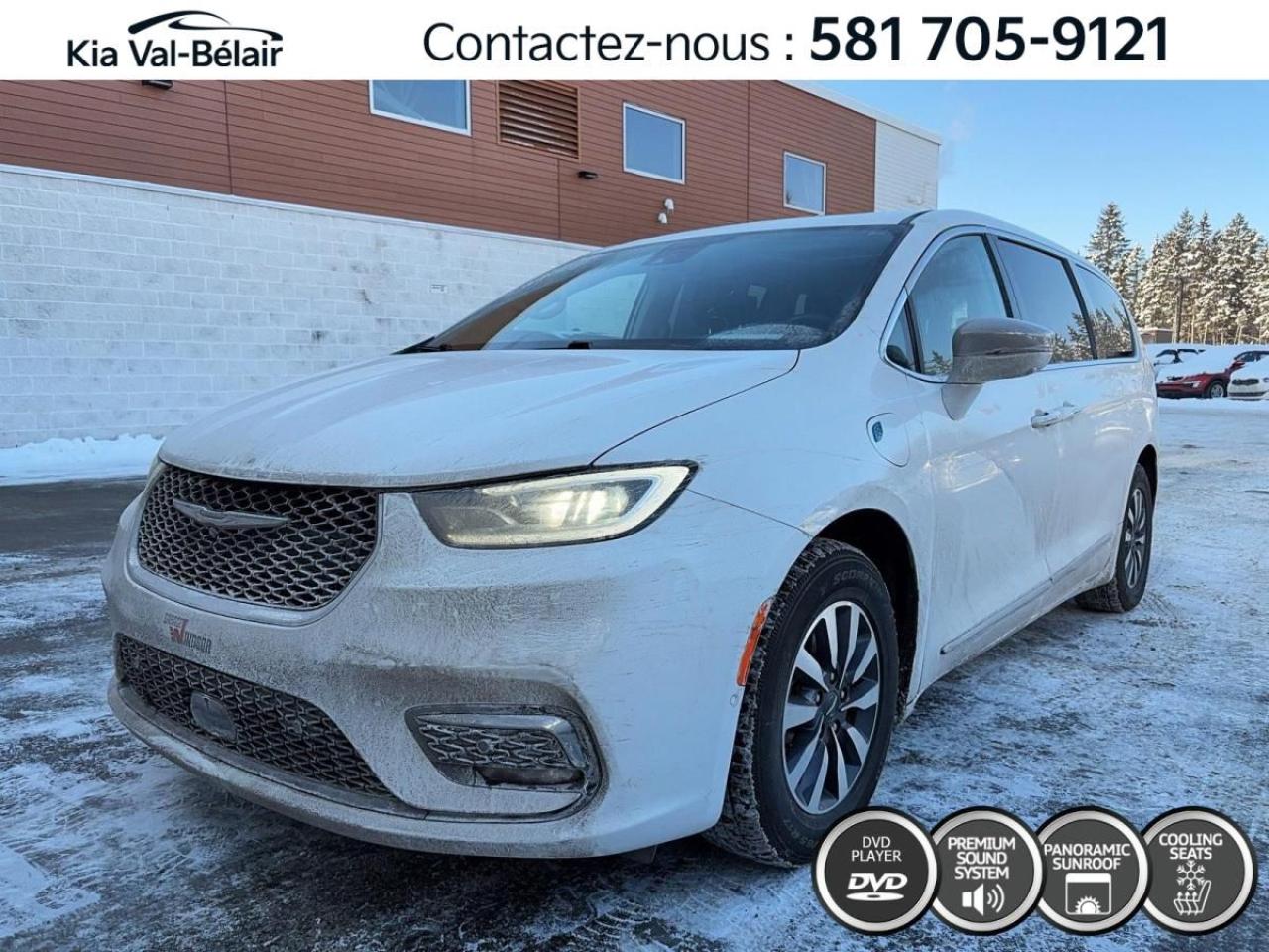 Used 2022 Chrysler Pacifica Hybrid LIMITED HYBRID *V6 *7 PASSAGERS *TOIT PANO *CAMÉRA for sale in Québec, QC