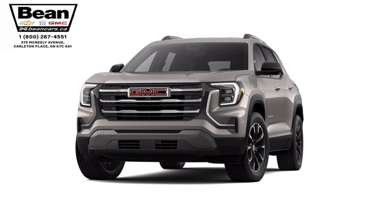 New 2025 GMC Terrain Elevation 1.5L 4 CYL WITH REMOTE START/ENTRY, HEATED SEATS, HEATED STEERING WHEEL, ADAPTIVE CRUISE CONTROL, HD REAR VIEW CAMERA, APPLE CARPLAY AND ANDROID AUTO for sale in Carleton Place, ON