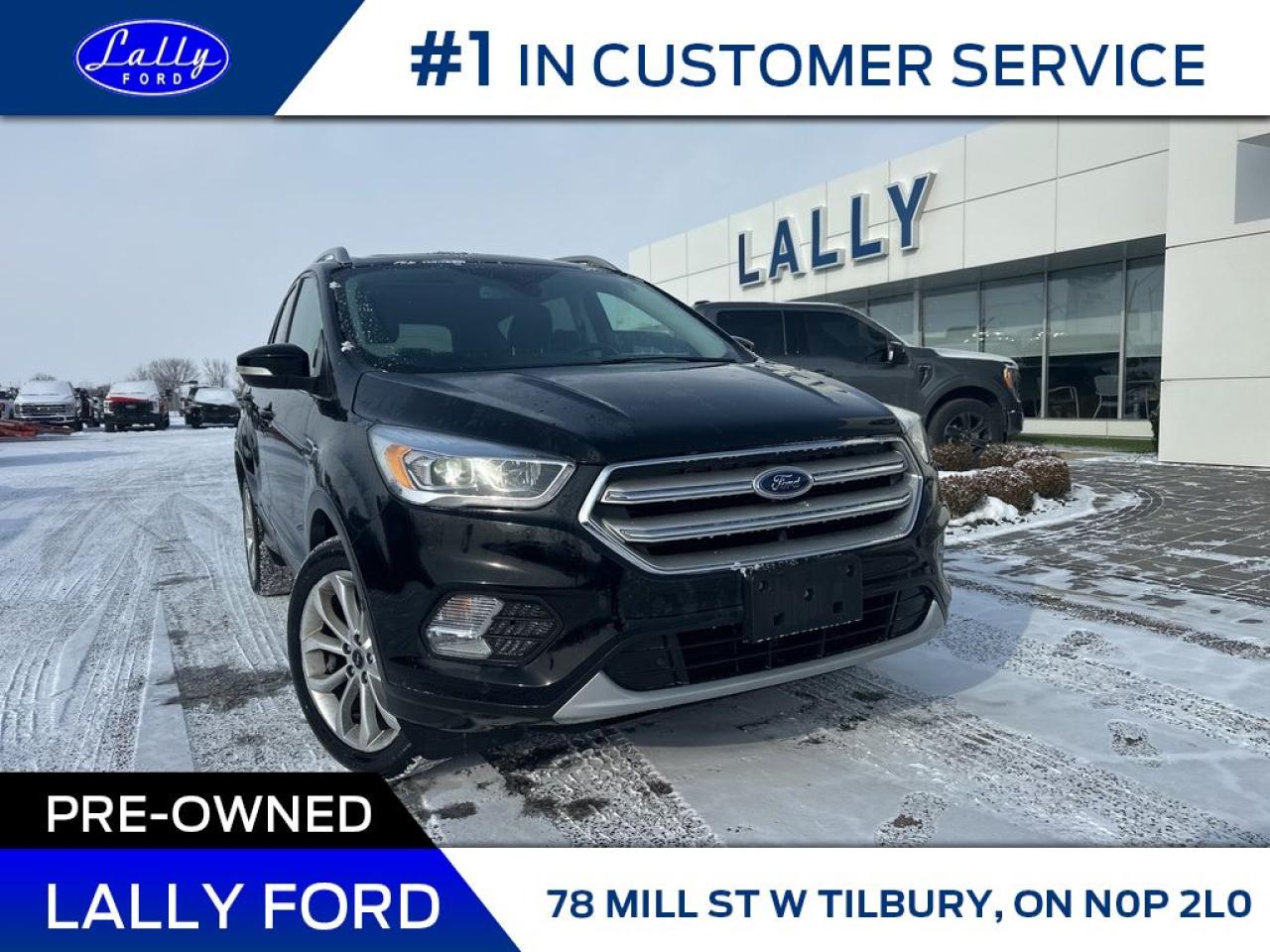 Used 2018 Ford Escape Titanium, AWD, Moonroof, Nav!! for sale in Tilbury, ON