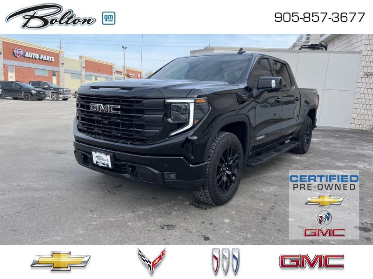 Used 2025 GMC Sierra 1500 Elevation CERTIFIED PRE-OWNED - FINANCE @ 4.99% for sale in Bolton, ON