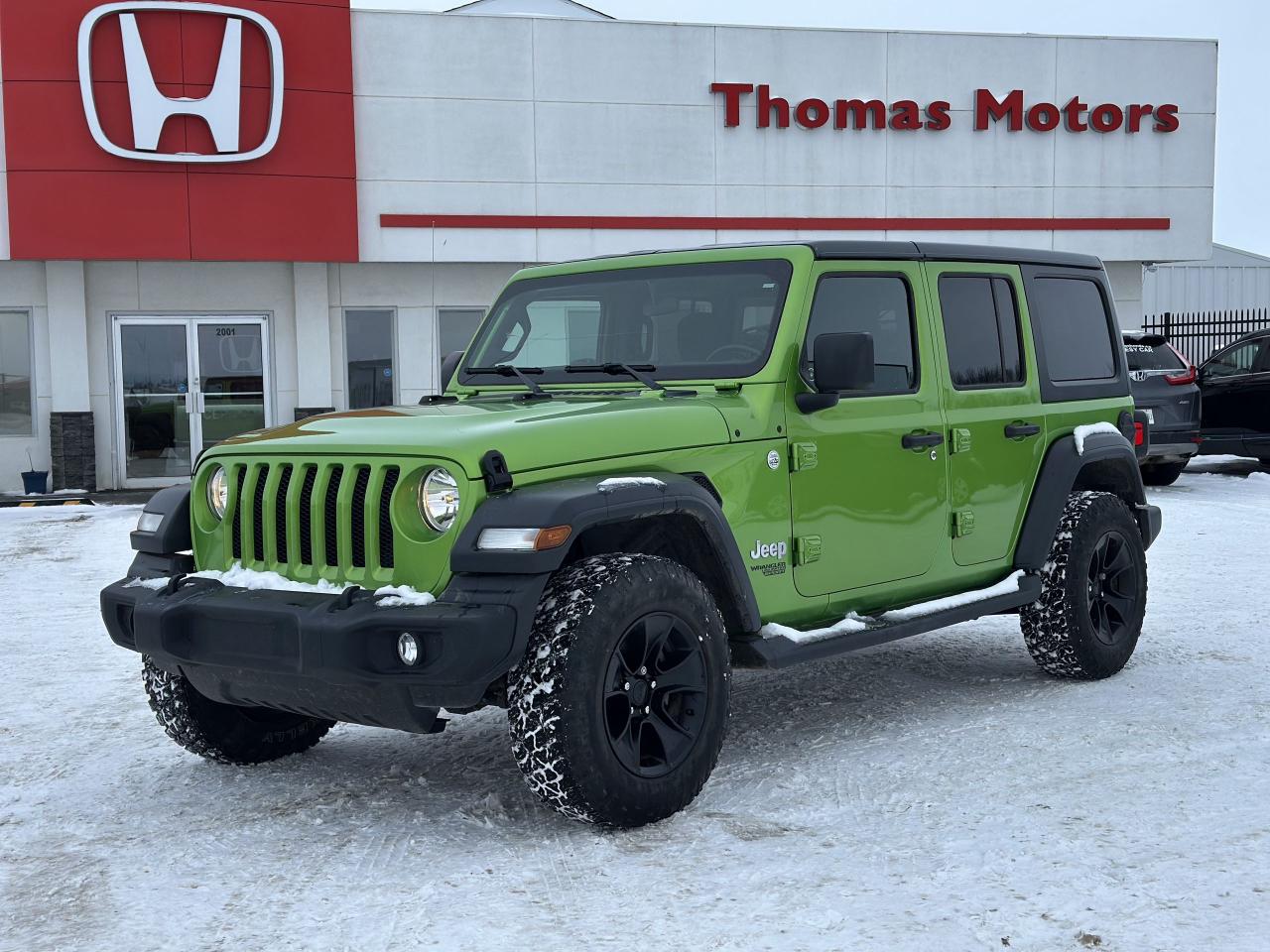 Used 2018 Jeep Wrangler UNLIMITED SPORT for sale in Melfort, SK