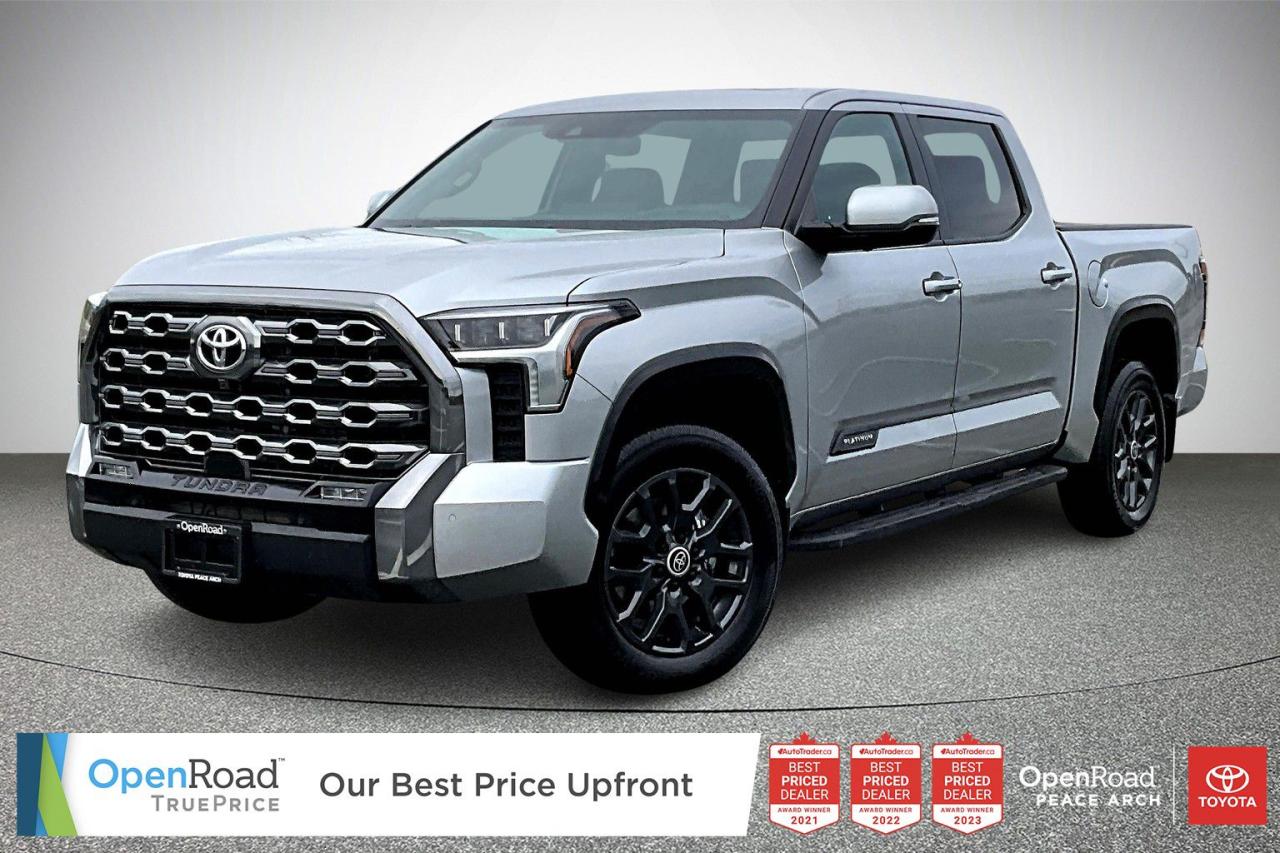 Used 2024 Toyota Tundra 4X4 TUNDRA CREWMAX PLATINUM for sale in Surrey, BC