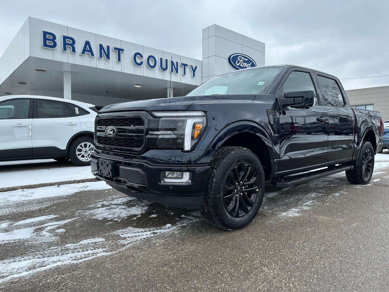 New 2024 Ford F-150 LARIAT | 501| CREW| 3.5L | MOONROOF | BLACK PACK| for sale in Brantford, ON