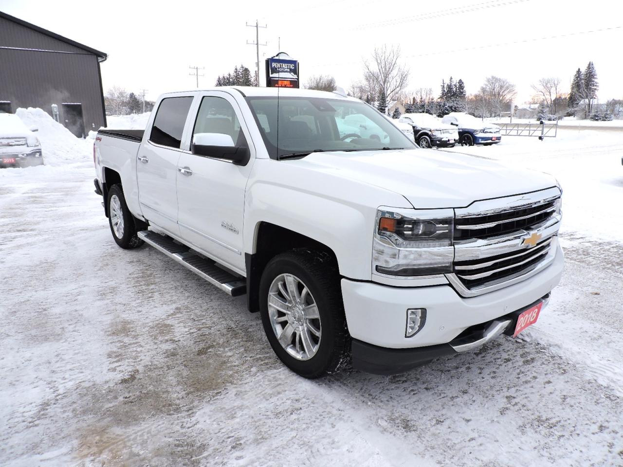 Used 2018 Chevrolet Silverado 1500 High Country 6.2L 4X4 New Tires And Brakes 46000KM for sale in Gorrie, ON