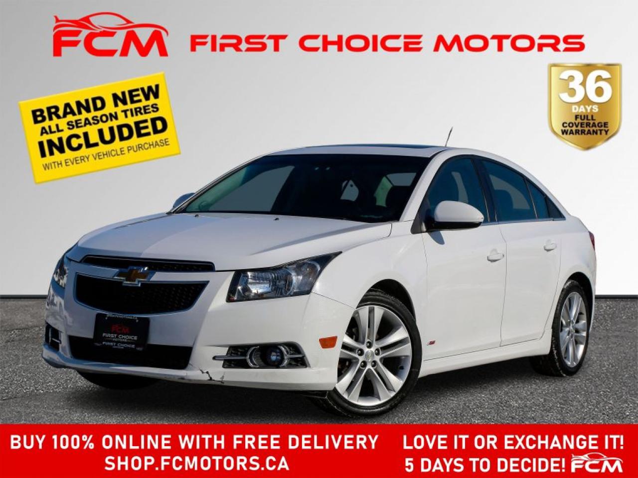 Used 2014 Chevrolet Cruze RS ~AUTOMATIC, FULLY CERTIFIED WITH WARRANTY!!!!~ for sale in North York, ON