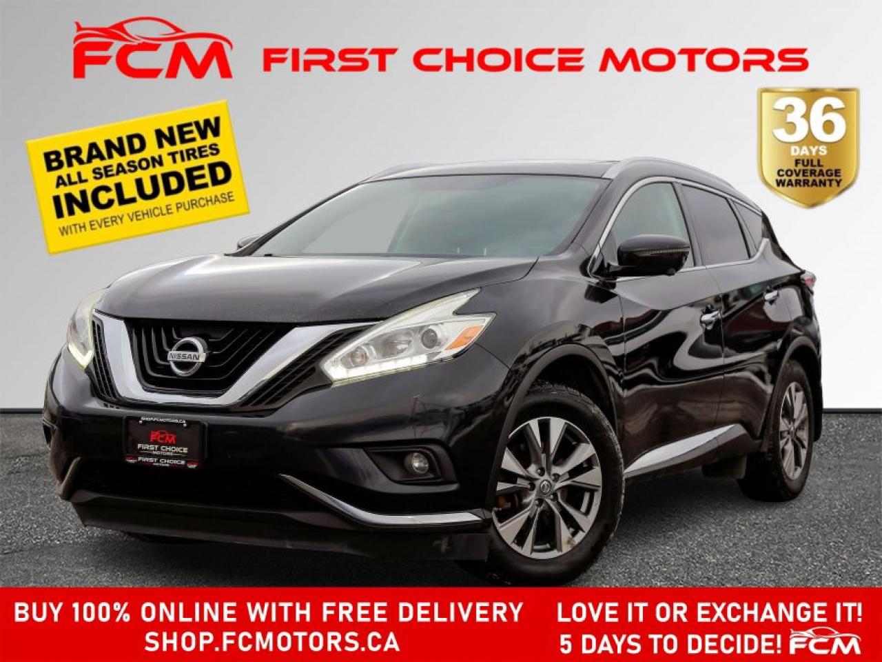 Used 2016 Nissan Murano SL ~AUTOMATIC, FULLY CERTIFIED WITH WARRANTY!!!!~ for sale in North York, ON