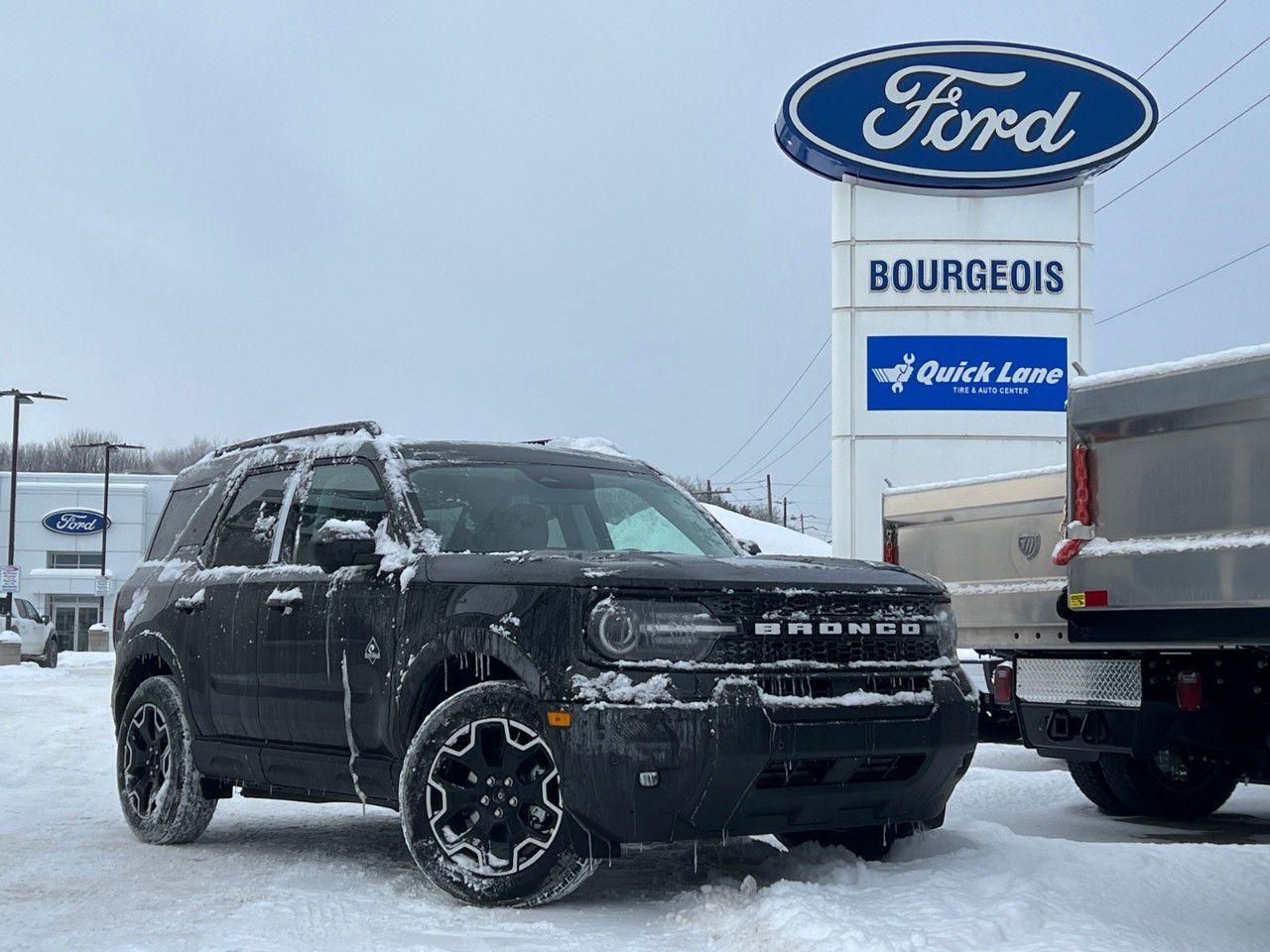 New 2025 Ford Bronco Sport OUTER BANKS 4X4 for sale in Midland, ON