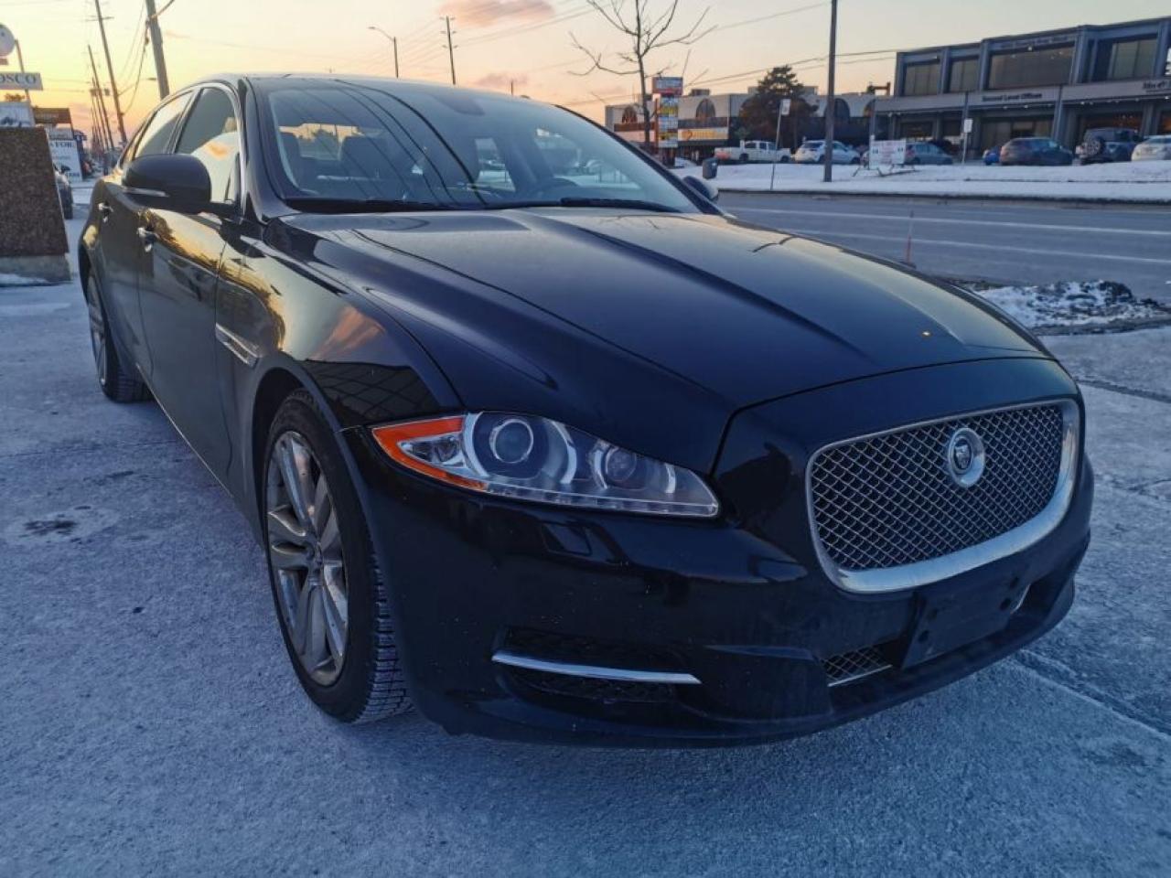 UNIQUE RARE JAGUAR XJL ***** FULLY LOADED **** Factory options include *** NAVIAGTION *** PWER SUNROOF *** LEATHER HEATED SEATS *** BLIND SPOT **** KEY- LESS ENTRY **** POWER TRUNK **** REVERSE CAMERA *** REAR TABLE TRAYS ***  PARKING SENSORS and so mmuch more *** *** DRIVE IN STYLE ** OWN THE ROAD *****  A 385 hp V8 engine that displaces 5.0 liters puts out amazing grunt (380 lb-ft of torque) down low, and can propel the XJL to 60 mph in a claimed 5.4 seconds.<br><br>****** FULL SERVICE RECORDS  *******<br><br>Topnotch Auto Sale is a well established dealer, being in business for well over 14 years. We pride ourselves on how we maintain relationships with our clients, making customer service our first priority. We always aim to keep our large indoor showroom stocked with a diverse inventory, containing the right car for any type of customer. If financing is needed, we provide on the spot financing on all makes and vehicle models. We welcome you to give us a call, take a look online, or come to our establishment at 5161 Steeles Avenue West to take a look at what we have. Looking forward to seeing you !<br><br>Tax and Licensing Fees are EXTRA!<br>Financing is available!<br>All vehicles can be certified for an additional $799. <br>If not Certified, then as per OMVIC Regulations the vehicle is deemed un-fit, not drivable and<br>not Certified.<br><br><br>