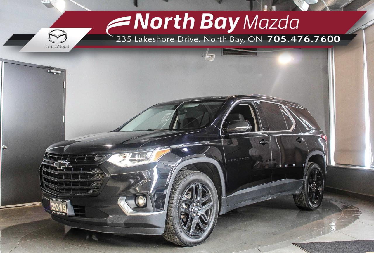 Used 2019 Chevrolet Traverse LT 7 PASSENGER SEATING - HEATED SEATS - CLEAN CARFAX! for sale in North Bay, ON