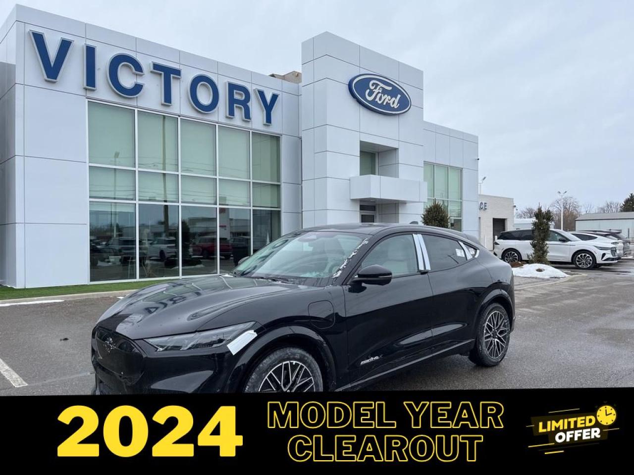 New 2024 Ford Mustang Mach-E Premium 0% OR $10,000 OFF (SHOWN) + CHARGER INSTALL for sale in Chatham, ON