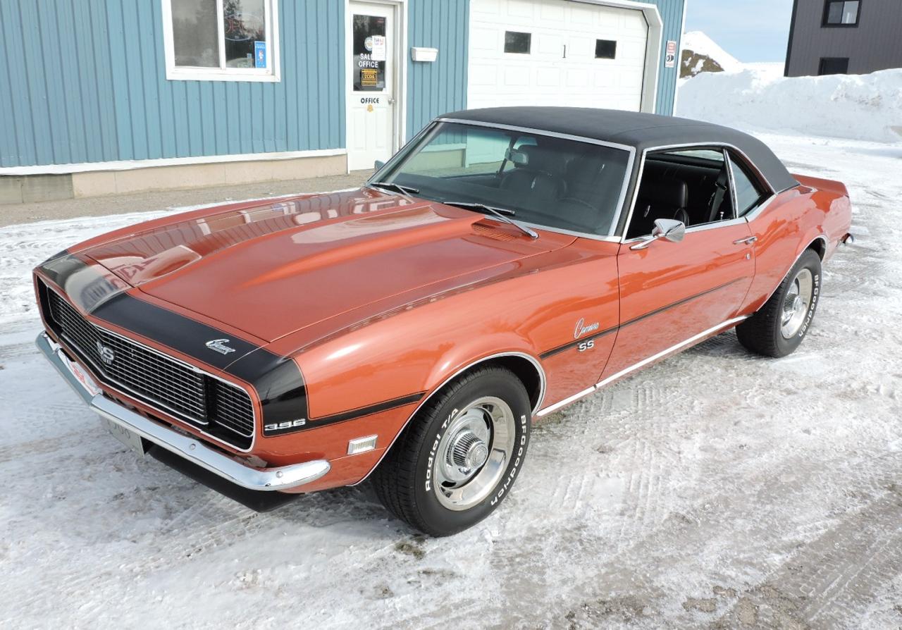 Used 1968 Chevrolet Camaro RS/SS 396 4-Speed A Stunning Car  With Warranty for sale in Gorrie, ON