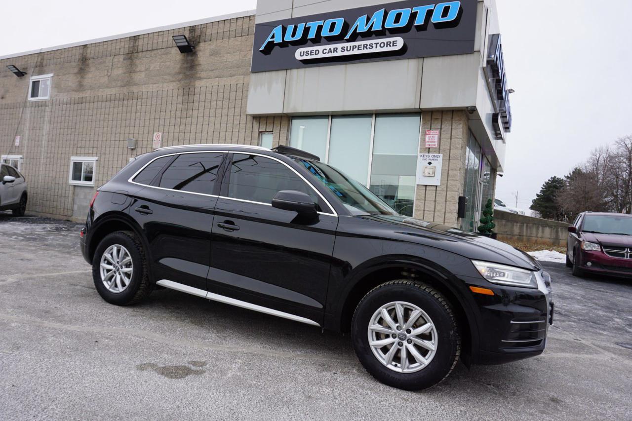 Used 2019 Audi Q5 2.0T PROGRESSIV AWD CERTIFIED *ACCIDENT FREE* CAMERA NAV BLUETOOTH LEATHER HEATED SEATS PANO ROOF CRUISE ALLOYS for sale in Burlington, ON