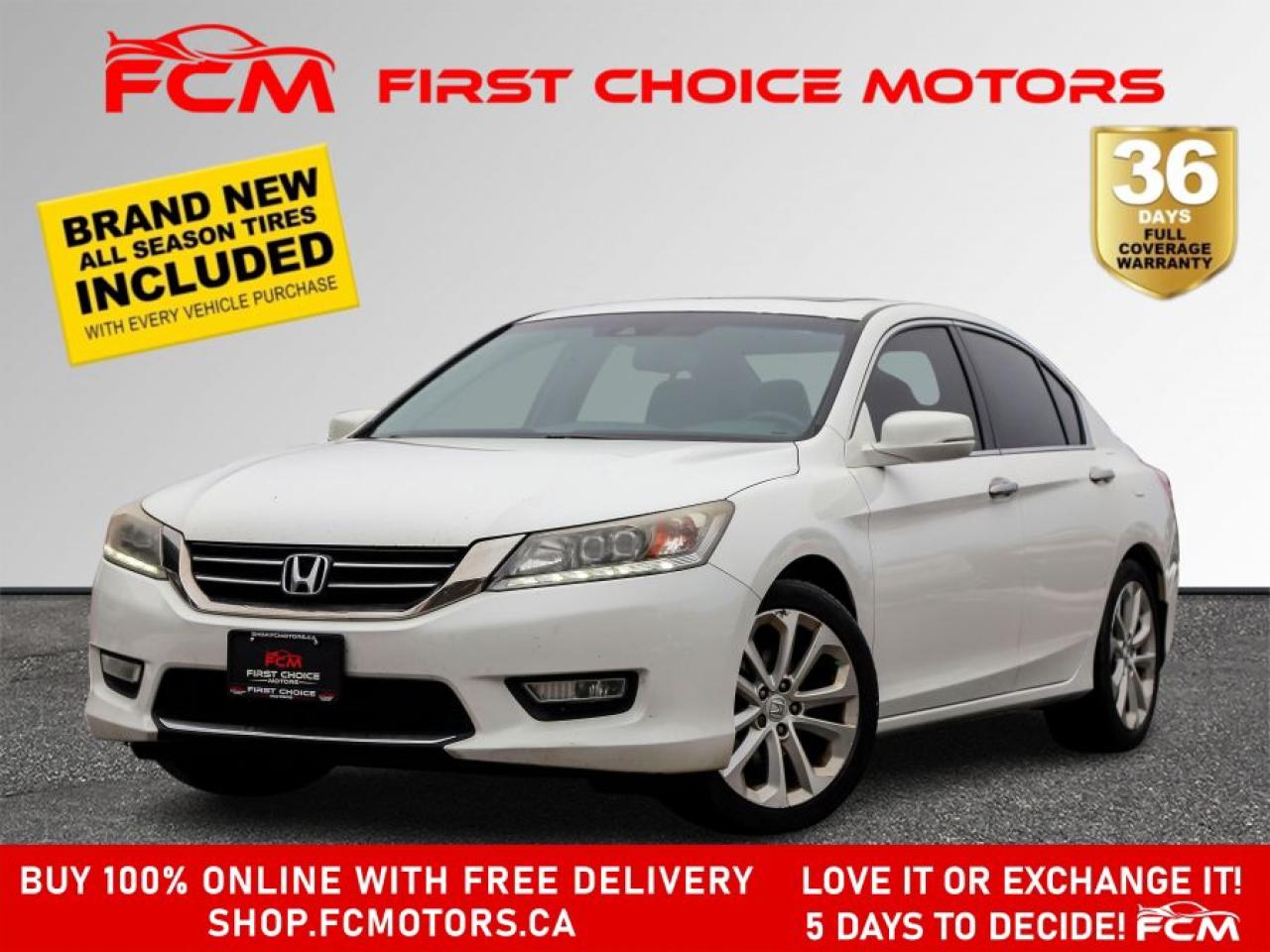 Used 2013 Honda Accord TOURING ~AUTOMATIC, FULLY CERTIFIED WITH WARRANTY! for sale in North York, ON