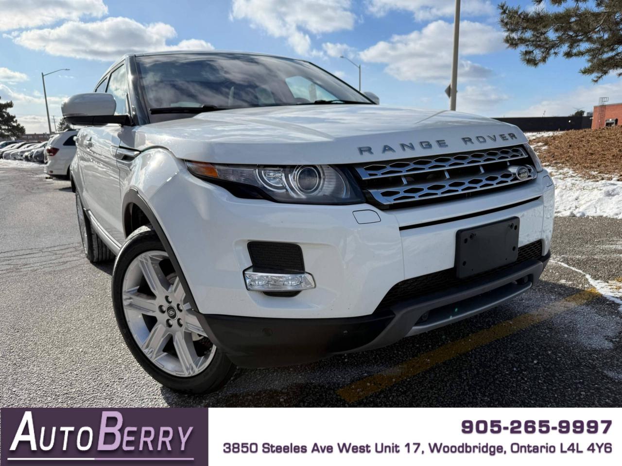 Used 2013 Land Rover Evoque 5DR HB PRESTIGE PREMIUM for sale in Woodbridge, ON