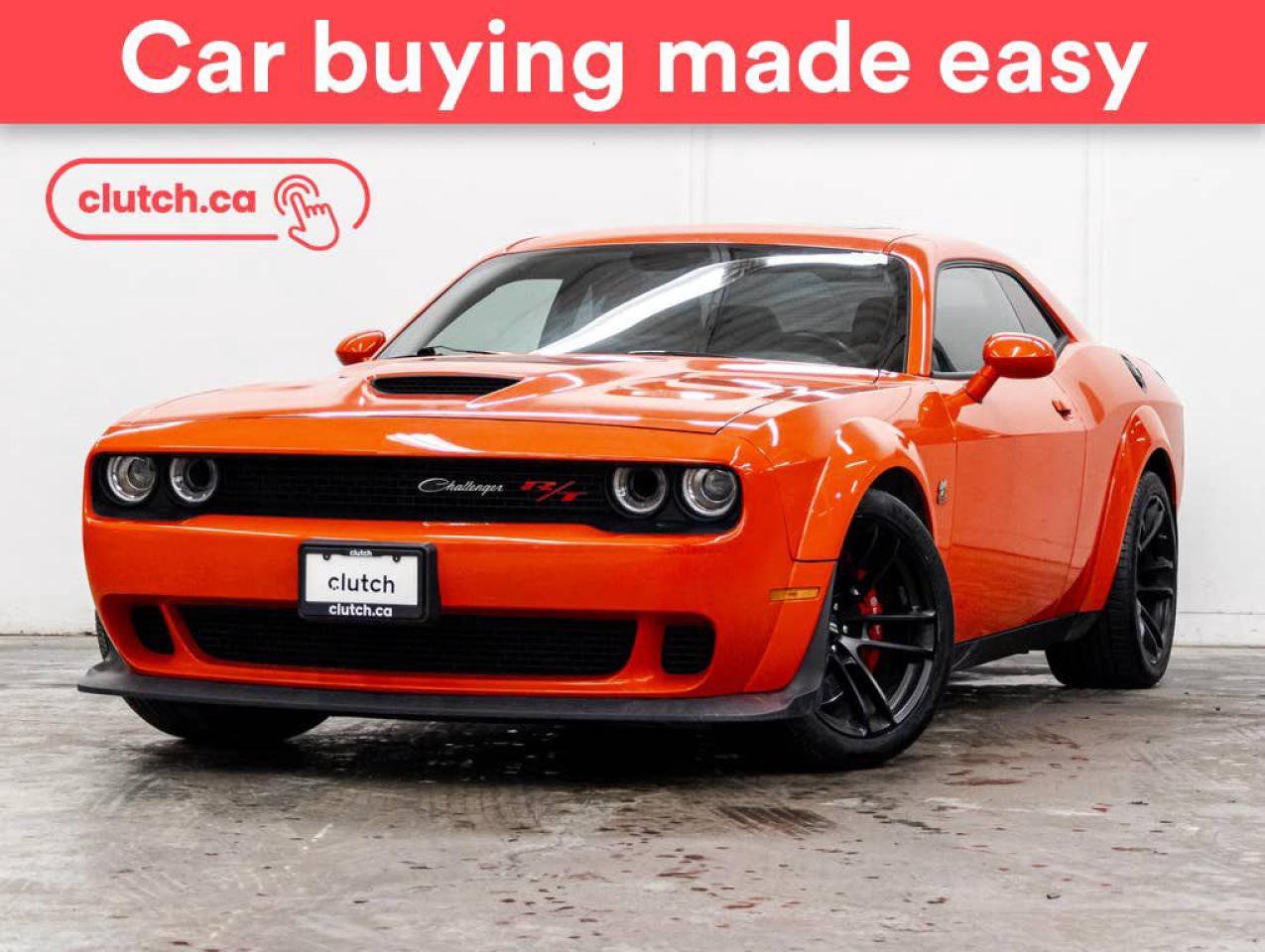 Used 2020 Dodge Challenger Scat Pack 392 w/ Widebody w/ Apple CarPlay & Android Auto, Heated Steering Wheel, Heated Front Seats for sale in Toronto, ON