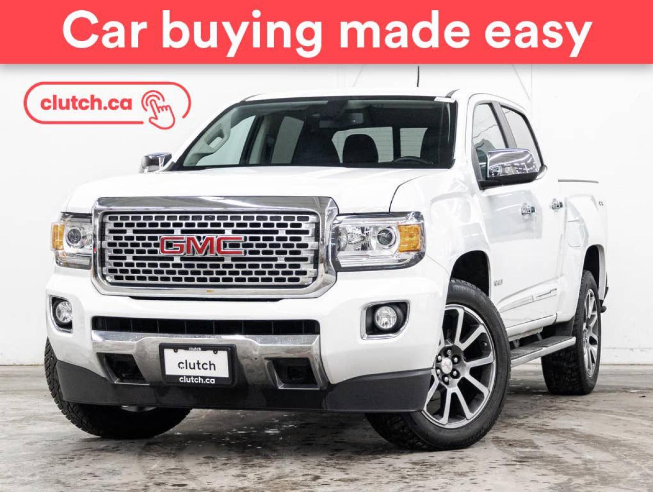 Used 2019 GMC Canyon Denali 4x4 w/ Apple CarPlay & Android Auto, Heated Steering Wheel, Heated Front Seats for sale in Toronto, ON