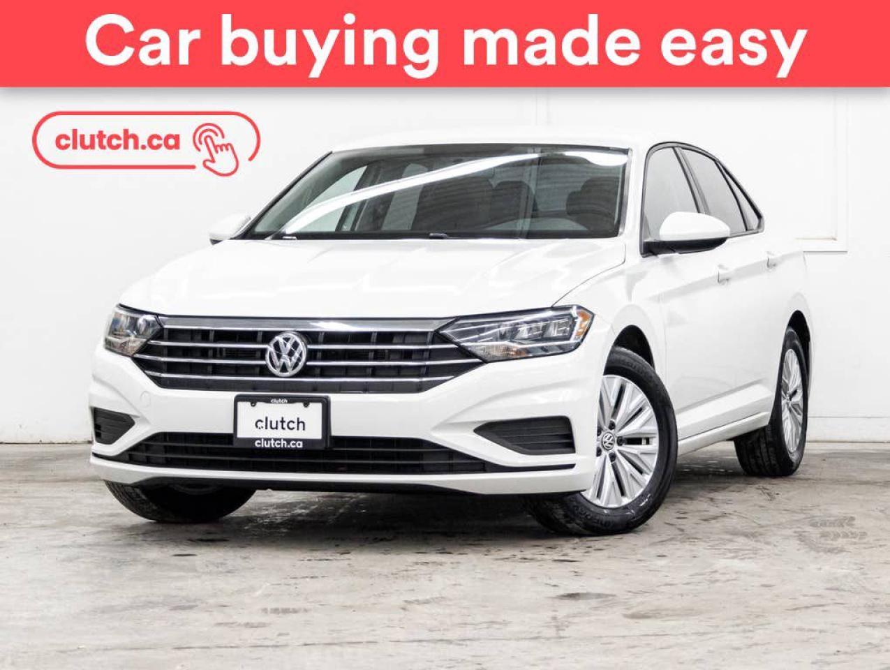 Used 2019 Volkswagen Jetta Comfortline w/ Apple CarPlay & Android Auto, A/C, Rearview Cam for sale in Toronto, ON